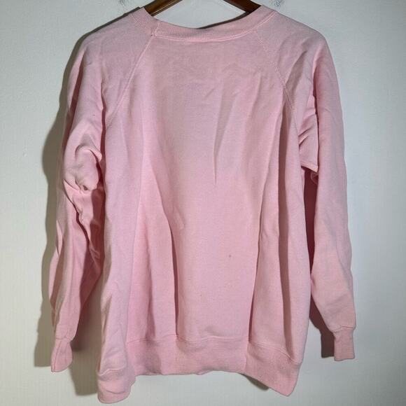 Vintage 90’s Crochet Embroidered Cottagecore Sweatershirt - Picture 4 of 8